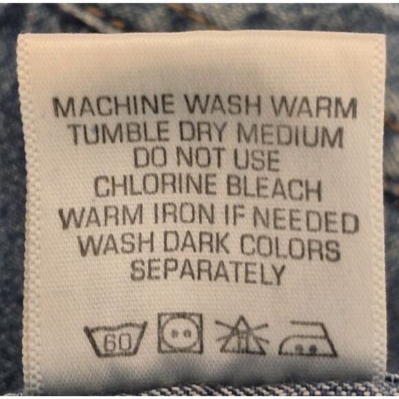 Lakin McKey Denim Western Shirt Pearl Snaps Men Medium Cotton Long Sleeves - Picture 9 of 10